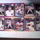 Marty Barrett,Jim Rice,Oil Can Boyd...10 Card Lot 1989 MLB DonRuss