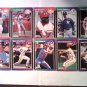 Tom Browning,Eric Davis,Shane Rawley...10 Card Lot 1989 MLB DonRuss