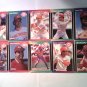 Bo Diaz,Chris Sabo,Rob Dibble,Jeff Treadway...10 Card Lot 1989 MLB DonRuss