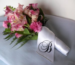 Custom Wedding Bouquet Wrap