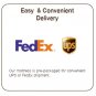 8-inch Thick Memory Foam Full Size Bed w/ Plush Knit Cover by Dormia