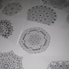 Mandala/Kaleidoscope Coloring Page Cd - Set 4