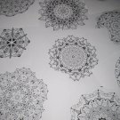 Mandala/Kaleidoscope Coloring Page Cd - Set 5