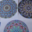 Color Kaleidoscope/Mandala Image Cd - 62 Printable Images - Volume 12