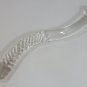 NEW Glass Massager-9" Curved Wand Dong Dildo, Double Ends, Clear Spiral G-019