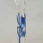 NEW Glass Massager-6 3/4" Curved Dildo Dong Anal Plug W/Base, Engraved Branch Shaft G-072