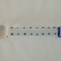 NEW Glass Massager-8" Slightly Curved Dildo Anal Plug, Engraved Love Arrow, Beads G-079