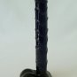 NEW Glass Massager-8 1/2" Straight Dildo Dong Anal Plug With Large Base, Dark Blue G-089