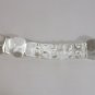 NEW Glass Massager-8" Curved G-Spot Wand Dildo Dong, Bead & Bumps, Clear G-060