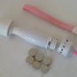 NEW 10 VIBRATING MODES PORTABLE XTREME MINI WAND MASSAGER GFF-1071 WHITE