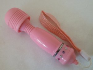 NEW 10 VIBRATING MODES PORTABLE XTREME MINI WAND MASSAGER GFF-1071 PINK