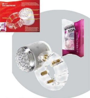 NEW SILICONE VIBRATING COCK RING, WIRELESS & WATERPROOF, 4 BOOSTING  MAGNETS GFF-1019
