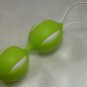 NEW CLASSIC SILICONE SAMRT BEN-WA-BALLS, KEGEL EXERCISE & MASSAGE FOR WOMEN GREEN GFF-2005-1