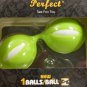 NEW CLASSIC SILICONE SAMRT BEN-WA-BALLS, KEGEL EXERCISE & MASSAGE FOR WOMEN GREEN GFF-2005-1