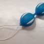NEW CLASSIC SILICONE SAMRT BEN-WA-BALLS, KEGEL EXERCISE & MASSAGE FOR WOMEN BLUE GFF-2005-1