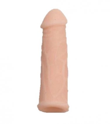 NEW 5" REALISTIC COCK PENIS SLEEVE, SUPER SOFT & STRETCH, GIRTH ENHANCER AAF-020