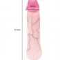 NEW 8.5" COCK SLEEVE 2.4" PENIS EXTENSION SOFT STRETCHABLE GIRTH ENHANCER 26208