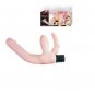 NEW MULTI-SPEED VIBRATING STRAPLESS DOUBLE PENETRATION STRAP-ON 8.5" DILDO 14084
