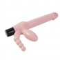 NEW MULTI-SPEED VIBRATING STRAPLESS DOUBLE PENETRATION STRAP-ON 8.5" DILDO 14084