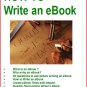 How to write your e-book fast and easy