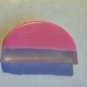 Handmade Clear and Pink Soap 1.4oz