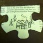 Handmade Cottage Puzzle Pendant