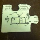 Handmade Trailer Puzzle Pendant