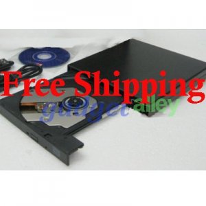 USB 2.0 DVD-RW CD-RW Writer Burner External Drive Portable for PC Laptop Netbook MAC