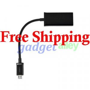 MHL Micro USB to HDMI Adapter for HTC G14 Sensation 4G Z710E Flyer EVO 3D G14 K