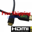 HTC-100 HDMI- mini HDMI Cable for Sony HDR Canon Camera 1.8ft