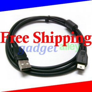 for Nikon Digital Camera CoolPix S5 S6 S7 S7C S8 S50 S50c S51 S51c S550 S700 USB Data Cable UC-E12