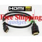 for Nikon DSLR D3100 D7000 Digital Camera mini HDMI (HDMI C Type) to HDMI A Type Cable 1.8ft