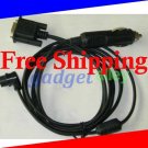 for Garmin GPS 48 60 72 72H 76 89 PC Data 12V DC Power Cable 2in1 Comparable to 010-10165-00