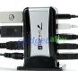 USB 2.0 High Speed 7-Port HUB with AC Power Adapter for MAC OS / Windows 7 /Linux