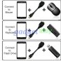 for Samsung Galaxy Nexus 3 I9250 Prime 4G LTE III T999 Micro USB OTG Host Adapter Connection Cable