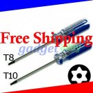 Torx T8 T10 Tamper proof Security screwdriver for Sony PlayStation 3 PS3 Fat Slim Disassembly