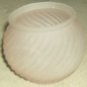 6 Blue or pink Candle holders