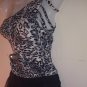 Leopard Top w/Slashed Shoulder