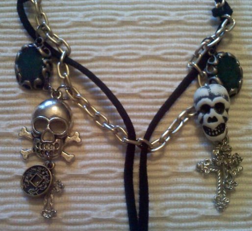 Pirate's Ahoy Skull Necklace