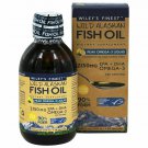 Wiley's Finest Wild Alaskan Fish Oil Peak Omega-3 Liquid Lemon