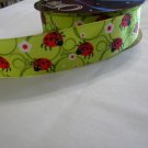 Cute Lady Bug Ribbon 7/8" - 1 Yard