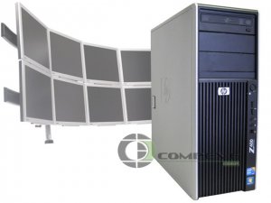 HP Z400 - W3505 2.53Ghz/4GB DDR3/Win 7. 8 Multi Monitor Security Computer PC
