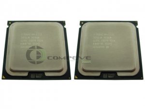 Pair of Intel Xeon E5345/SL9YL 2.33Ghz Quad Core LGA771 1333Mhz 8MB Processors