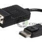 HP DisplayPort to VGA Video Card Adapter Cable 481409-001 AS615AA 632484-001