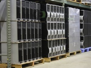 Lot of 20 HP XW4300 Workstations Computer Desktop Wholesale Pallet Skid Quantity