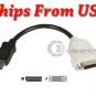 DisplayPort to DVI-D Video Card Adapter Cable Connecter Converter 23NVR Dell