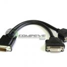 LFH-60 to Two DVI 1' Splitter Cable Adapter Matrox G450 G200 16123-00 16029-01
