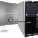 HP XW8600 Workstation Quad-Core Xeon 2.5GHz/4GB/ Win 7 Home 4 Monitor Desktop