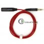 Genuine Monster Beats by Dr Dre Extension Cable Cord 3.5mm Male to Female Black