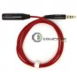 Genuine Monster Beats by Dr Dre Extension Cable Cord 3.5mm Male to Female Black